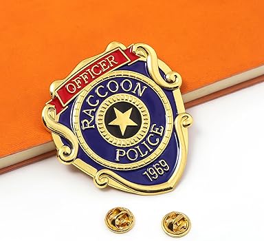 Amazon.co.jp: バイオハザードポリスバッジピン - ラクーンシティ